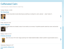 Tablet Screenshot of caffeinatedcalm.blogspot.com