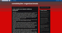 Desktop Screenshot of constelacoesorganizacionais.blogspot.com