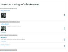 Tablet Screenshot of humorousmusingsofabrokenman.blogspot.com