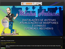 Tablet Screenshot of minhaantena.blogspot.com