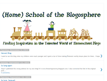 Tablet Screenshot of homeschooloftheblogosphere.blogspot.com