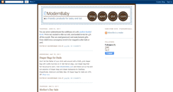 Desktop Screenshot of emodernbaby.blogspot.com