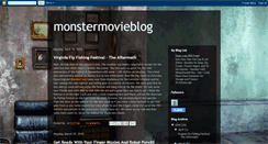 Desktop Screenshot of monstermovieblog.blogspot.com