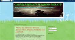 Desktop Screenshot of galeriwarisanpermata.blogspot.com