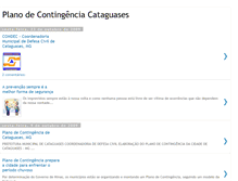 Tablet Screenshot of planodecontingenciacataguases.blogspot.com