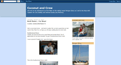 Desktop Screenshot of coconutandcrew.blogspot.com