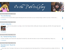 Tablet Screenshot of onthepathtoglory.blogspot.com