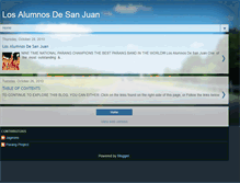 Tablet Screenshot of losalumnosdesanjuan.blogspot.com