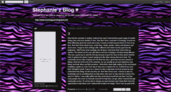 Desktop Screenshot of kstephanie.blogspot.com