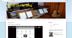 Desktop Screenshot of msb-guitar.blogspot.com