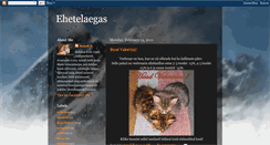 Desktop Screenshot of ehetelaegas.blogspot.com
