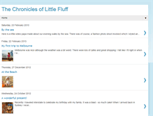 Tablet Screenshot of chroniclesoffluff.blogspot.com