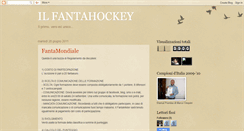 Desktop Screenshot of ilfantahockey.blogspot.com