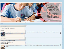 Tablet Screenshot of colegioestadualmoysesbohana.blogspot.com