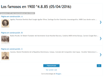 Tablet Screenshot of fecha1900.blogspot.com