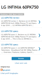 Mobile Screenshot of l-ginfinia60pk750.blogspot.com