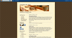 Desktop Screenshot of clutchingthealtar.blogspot.com