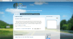 Desktop Screenshot of peknet.blogspot.com