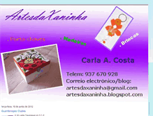 Tablet Screenshot of materiaisdaxaninha.blogspot.com