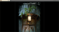 Desktop Screenshot of fernandorosasartes.blogspot.com