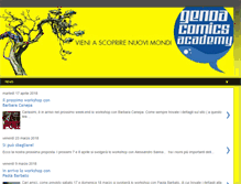 Tablet Screenshot of genoacomicsacademy.blogspot.com