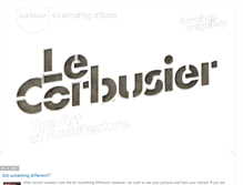 Tablet Screenshot of lecorbusierblog.blogspot.com