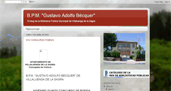 Desktop Screenshot of bibliotecavillaluenga.blogspot.com