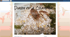 Desktop Screenshot of diaryofacrayfish.blogspot.com