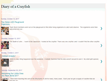 Tablet Screenshot of diaryofacrayfish.blogspot.com