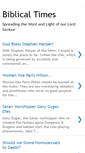 Mobile Screenshot of biblicaltimes.blogspot.com