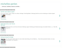 Tablet Screenshot of michelles-perlen.blogspot.com