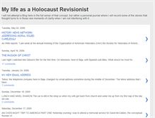 Tablet Screenshot of mylifeasaholocaustrevisionist.blogspot.com