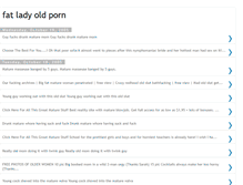 Tablet Screenshot of fat-lady-old-porn.blogspot.com