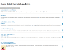 Tablet Screenshot of intelesencialmedellin.blogspot.com