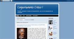 Desktop Screenshot of criticacomportamental.blogspot.com