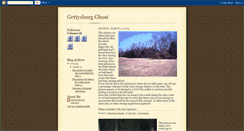 Desktop Screenshot of hauntedgettysburg.blogspot.com