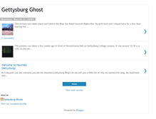 Tablet Screenshot of hauntedgettysburg.blogspot.com