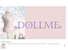 Tablet Screenshot of doll-me.blogspot.com