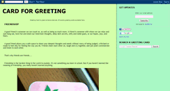 Desktop Screenshot of card4greeting.blogspot.com