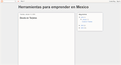 Desktop Screenshot of emprendamos.blogspot.com