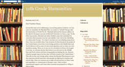 Desktop Screenshot of malias11thgradehumanities.blogspot.com