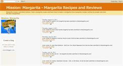 Desktop Screenshot of drinkmargaritas.blogspot.com