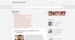 Desktop Screenshot of blogasianartists.blogspot.com