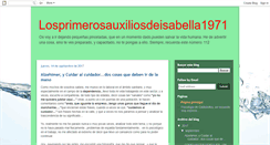 Desktop Screenshot of losprimerosauxiliosdeisabella1971.blogspot.com