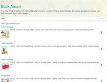 Tablet Screenshot of butikamani.blogspot.com