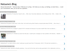 Tablet Screenshot of natsume-the-official.blogspot.com