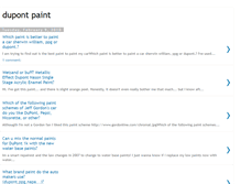 Tablet Screenshot of dupont-paint2.blogspot.com