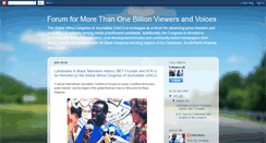 Desktop Screenshot of globalafricacongressofjournalists.blogspot.com