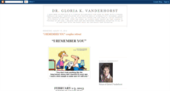 Desktop Screenshot of drvanderhorst.blogspot.com