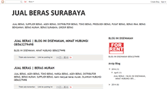 Desktop Screenshot of jualberassurabaya.blogspot.com